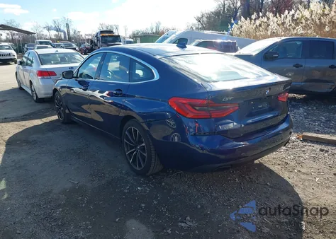 2019 BMW 640I Gran Turismo xDrive z USA, uszkodzony, nr VIN WBAJV6C52KBK08272